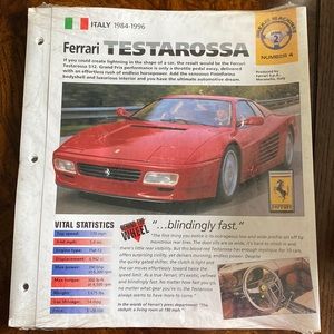 Ferrari Testatossa book guide